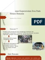 UIN Pelayanan Keperawatan Jiwa Pada Situasi Bencana