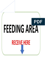 Letterings For Feeding Program
