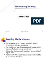 Object Oriented Programming: Inheritance