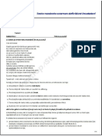 448920919 Teste Rezolvate Pt Reusita La Examenul de Definitivare Invatatori 2019 PDF