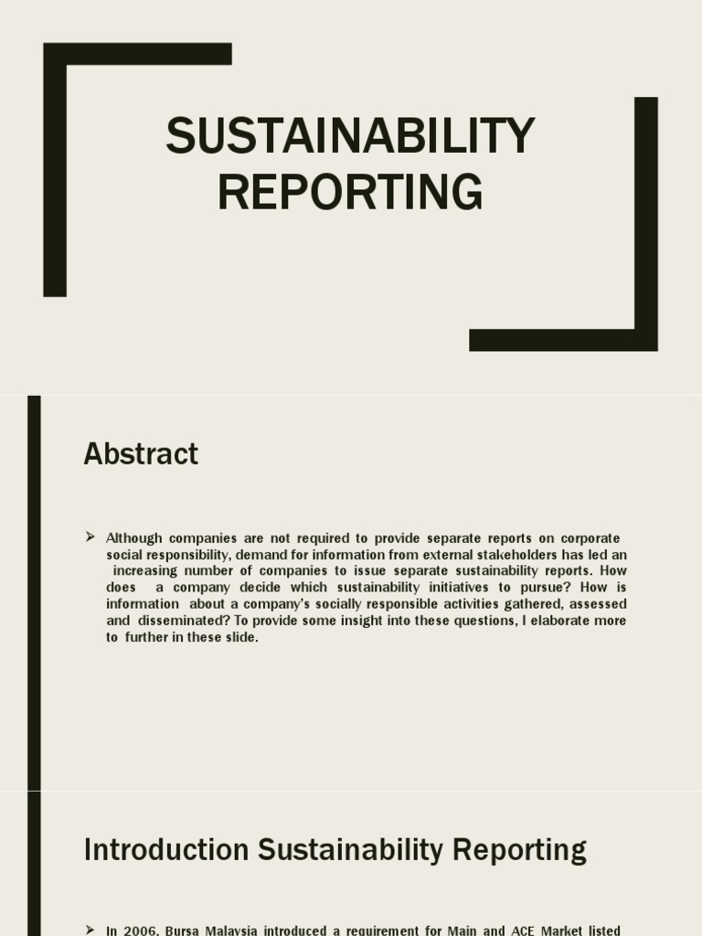 UK Sustainability Reporting Insights | PDF | Corporate Social ...