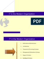 IT in The Modern Organization