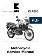 2008 Kawasaki KLR650 Service Manual