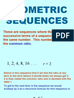 Geometric Sequences p