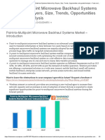 Point-To-Multipoint Microwave Backhaul Systems Market Key Players, Size, Trends, Opportunities and Growth Analysis - Facts and Trends