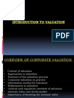 Introduction To Valuation