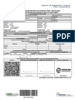 Certificado Zoosanitario de Producción Y Movilidad CERTIFICADO DE MOVILIZACIÓN #2021-07-6463178979
