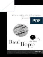 Bopp, Raul--Vida e Morte da Antropofagia