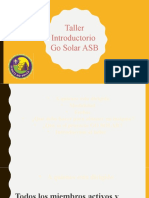 Taller Introductorio Energia Solar