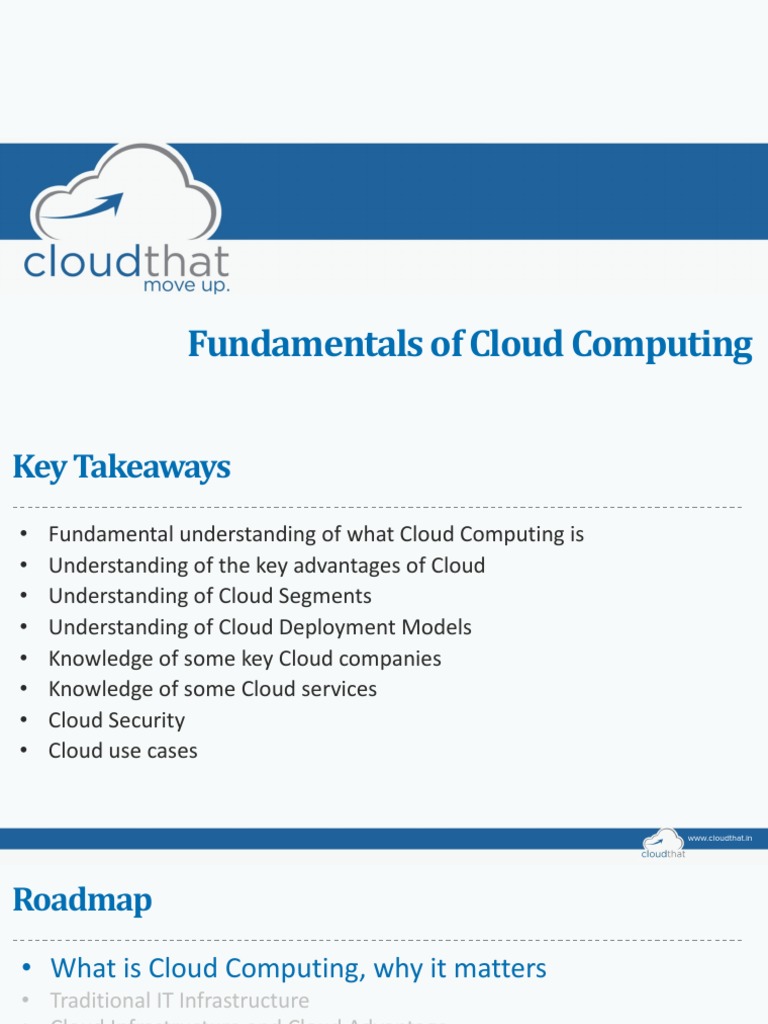 Cloud Computing Fundamentals Guide | PDF | Cloud Computing | Platform ...