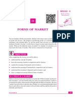 Market Forms and Structures