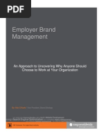 Employer Brand Mangement