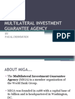 Multilateral Investment Guarantee Agency: BY: Payal Deshmukh