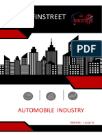 Automobile Industry Update