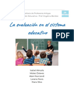 La Evaluación en El Sistema Educativo