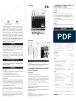 Configuração de endereço e especificações técnicas módulo saídas motores