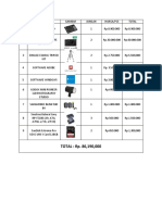 Contoh Price List