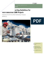 Monitoring and Reporting Guidelines For Flare Reduction CDM Projects