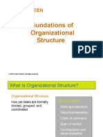 Foundations of Organizational Structure: Sixteen