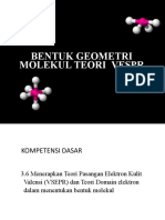 Geometri Molekul VESPR