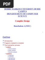 Debre Markos University Burie Campus Departement of Computer Science