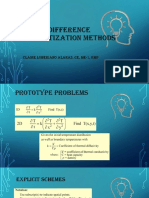 (StudentPres) Finite Difference Method