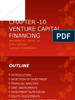 Chapter - 10 Venture Capital Financing: Presented by - Group - 18 Kamal Narsani Subharaj Chakraborty