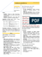 Doenças congênitas HIV, toxoplasmose e sífilis