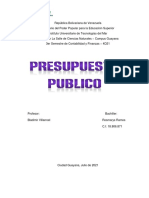 4ta Actividad. Presupuesto ROSMARYS RAMOS 18.806.871