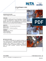 1-Aplicação de Belzona 3411 em Flanges e Vents