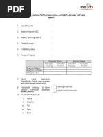 Dokumen Program Peralihan / Swa-Akreditasi Mqa Kepada Mbot: (Sila Kemukakan Tarikh Terkini Kelulusan Berserta Bukti)