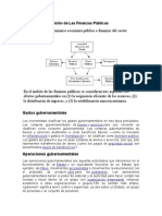 Concepto y Definición de Las Finanzas Públicas