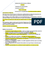 Desabasto de Medicamentos en México