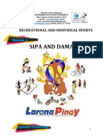 Sipa and Dama: Recreational and Individual Sports