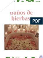 Baños mágicos con hierbas