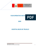 Plan Operativo Institucional 2020