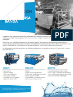 Belt Press Brochure - Spanish