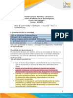 Guía de Actividades y Rúbrica de Evaluación - Unidad 2 - Fase 3 - Confrontación