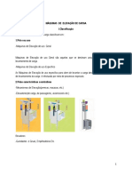 Apontamentos - MÁQUINAS DE ELEVAÇÃO DE CARGA