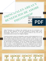 Principales Areas y Beneficios de Adobe Photoshop