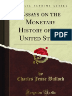 Monetary History of The United States