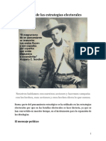 Tema 16 Institucional El Arte de Las Estrategias Electorales Agitación, Propaganda y Reclutamiento Partidario Jose Carlos Bonino Jasaui