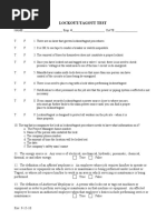Lockout Tagout Master Answer Key | PDF