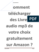 Comment Télécharger Des Livres Audio Mp3 de Votre Choix Sur Amazon-V-3.1.6