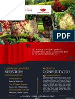 Landscaping Company Profile Template