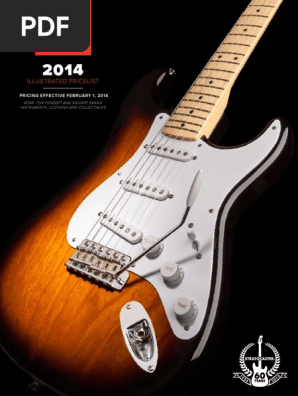 Fender Illustrated Pricelist