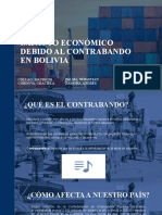 Impacto Económico Debido al Contrabando en Bolivia