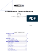 MIDI Continuous Controller Reference ( Rev F )