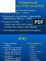 MTM Chapter 26: Predetermined Time Systems Using Methods-Time Measurement