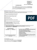 Formato Autorizacion Validacion de Datos